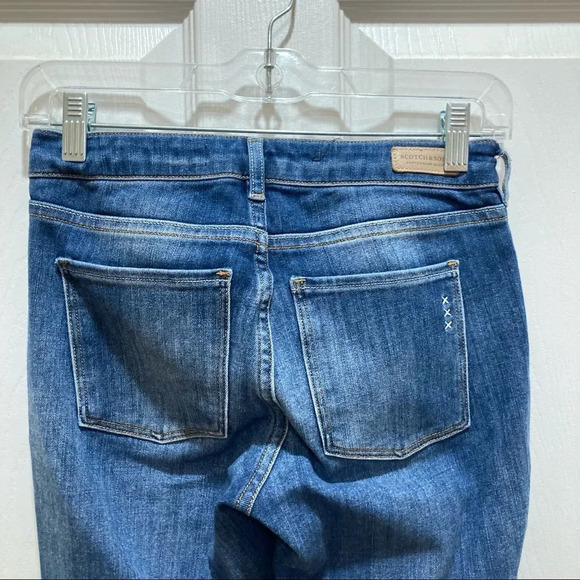 SCOTCH & SODA La Bohemienne Mid Rise Skinny Jeans Size 27 x 32 - Picture 5 of 9